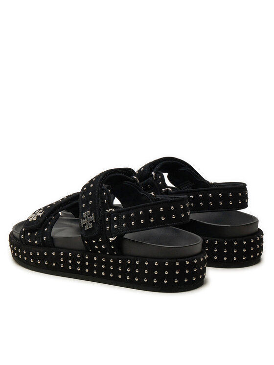 Tory Burch Босоніжки Tory Burch Kira Sport Sandal 159921 Чорний