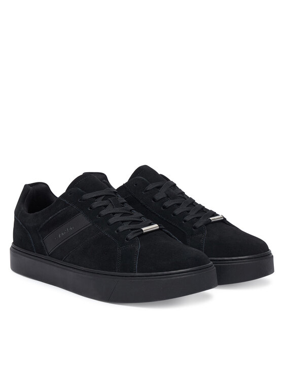 Calvin Klein Superge Calvin Klein Classic Cups Laceup Tape Su HM0HM02200 Črna