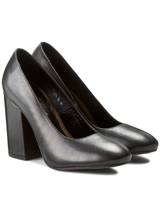 Carinii Czółenka Carinii B3809 Czarny