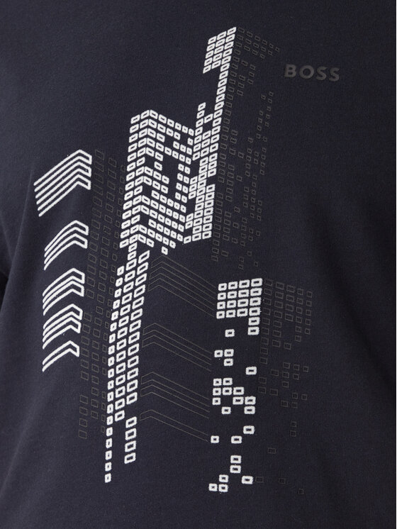BOSS BOSS Camiseta GRX Zone 50552184 Azul marino Relaxed Fit