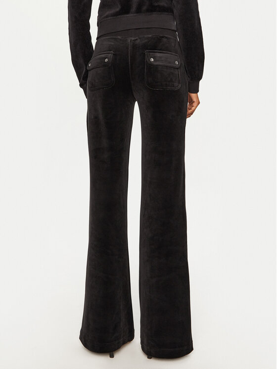 Juicy Couture Juicy Couture Pantalones de chándal Layla JCSEBJ001 Negro Flared Leg