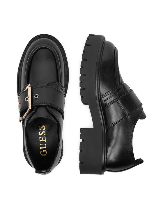 Guess Лофери Guess EO-CI12-LEA-01 Чорний