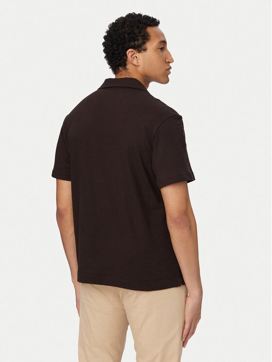 Lacoste Lacoste Polo DH1969 Marrón oscuro Classic Fit