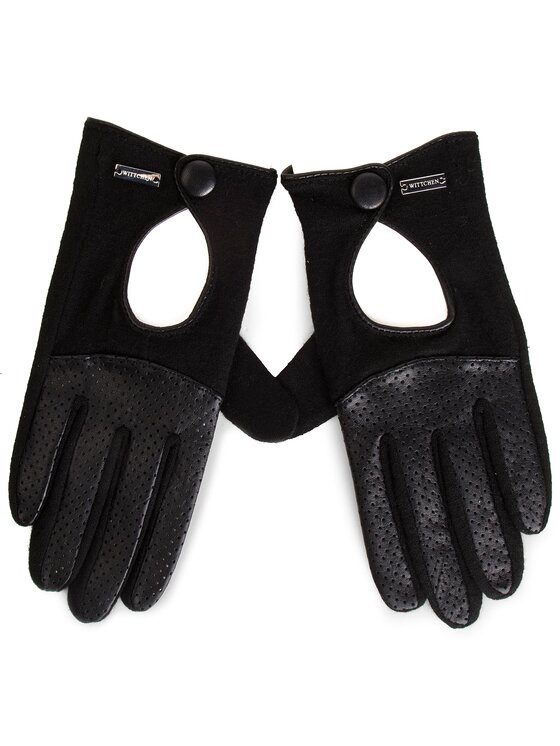 WITTCHEN Guanti da donna WITTCHEN 47-6-303-1 Nero