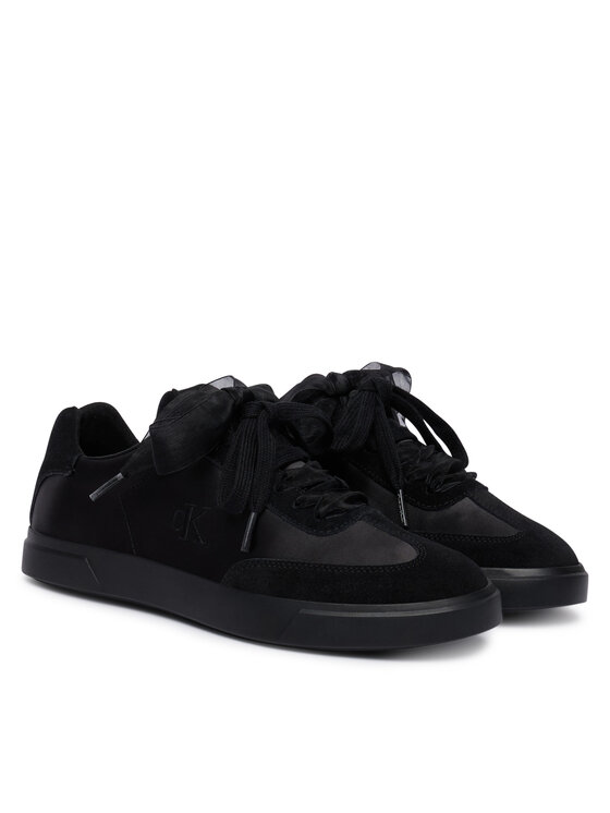 Calvin Klein Sneakers Calvin Klein Low Pro Cupsole Wt Satin Mix HW0HW03288 Negru