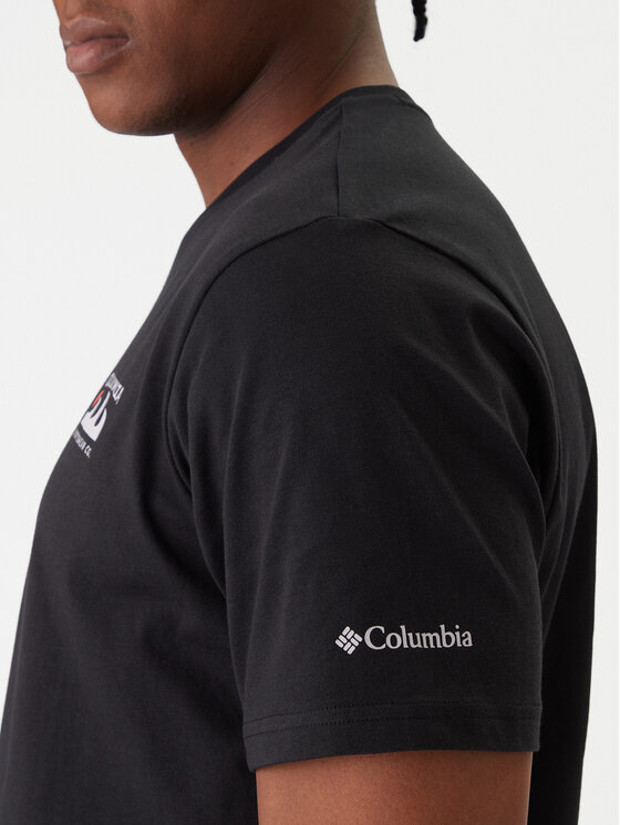 Columbia Columbia Camiseta Explorers Canyon™ 2036451 Negro Regular Fit