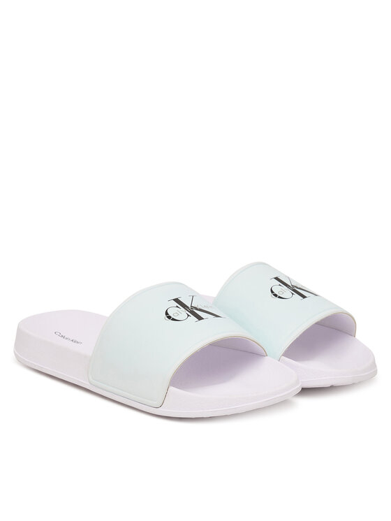 Calvin Klein Natikači Calvin Klein V3X0-83333-1172 Bela