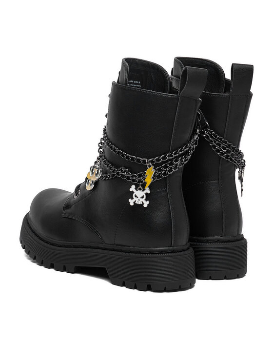 Powerpuff Girls Зимни обувки Powerpuff Girls AW23-127WBPPG Черен
