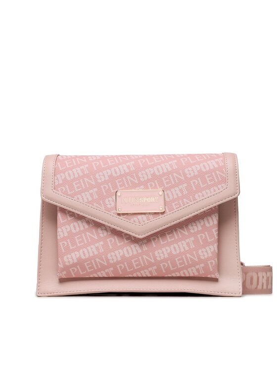 Plein Sport Kabelka Plein Sport Medium Flap Red Hill 2110095 Růžová