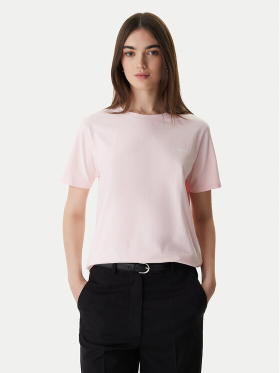 HUGO HUGO Футболка 50555634 Світло-рожевий Regular Fit
