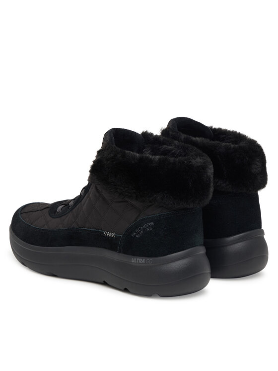 Skechers Botines planos Skechers On-The-Go Encore - Cozy Fit Maisie 144844/BBK Negro