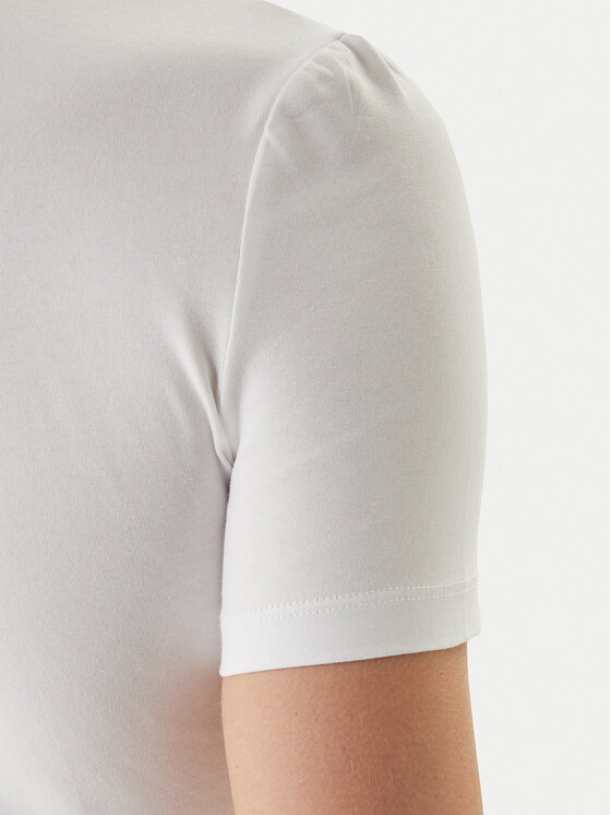 Just Cavalli Just Cavalli Camiseta 80PAHT02 CJ502 Blanco Slim Fit
