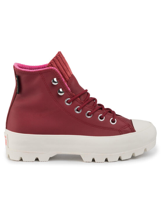 Converse Modne superge Converse Ctas Lugged Winter Hi GORE-TEX 565007C Bordo rdeča