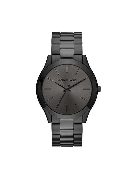 Michael Kors Годинник Michael Kors Slim Runway MK8507 Чорний