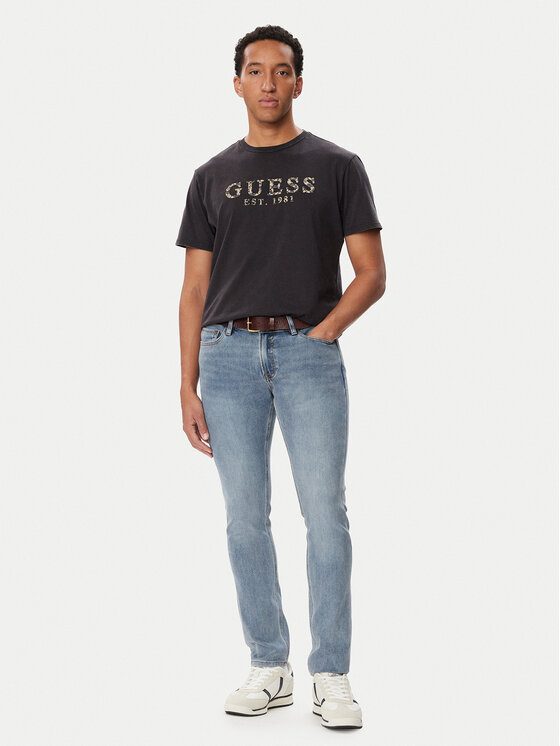 Guess Guess Camiseta M6BI73 K6674 Gris oscuro Regular Fit