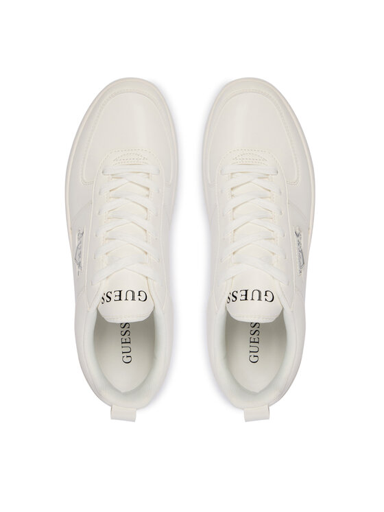 Guess Sneakersy Guess FMFVEN ELE12 Biela