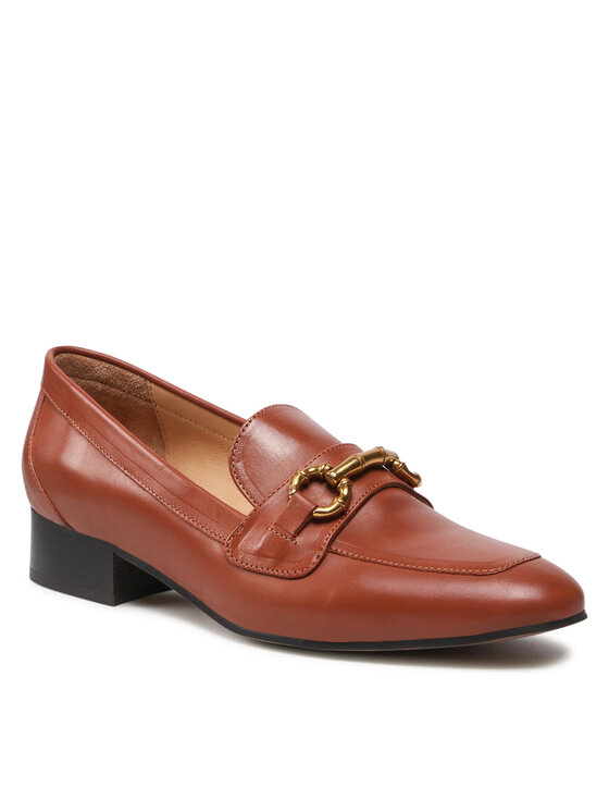 GINO ROSSI Лофери GINO ROSSI 81200 Коричневий