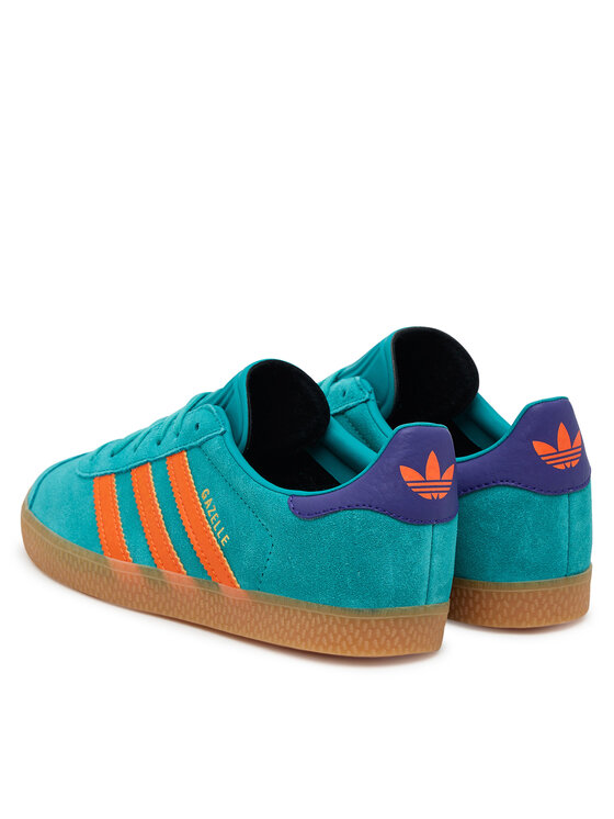 adidas gazelle silver green womens Shop Blue Womens Gazelle Bold Lace Up Sneakers – Shoebacca main image 0