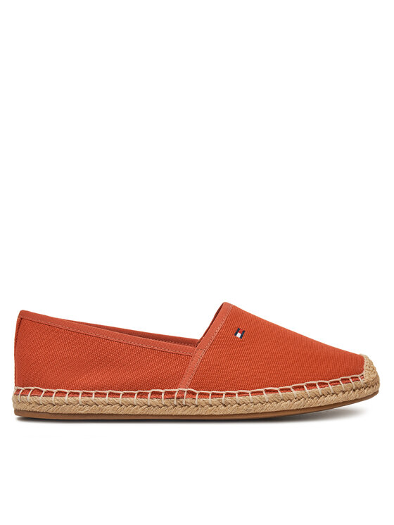 Tommy Hilfiger Εσπαντρίγιες Tommy Hilfiger Flag Canvas Espadrille FW0FW08541 Κόκκινο