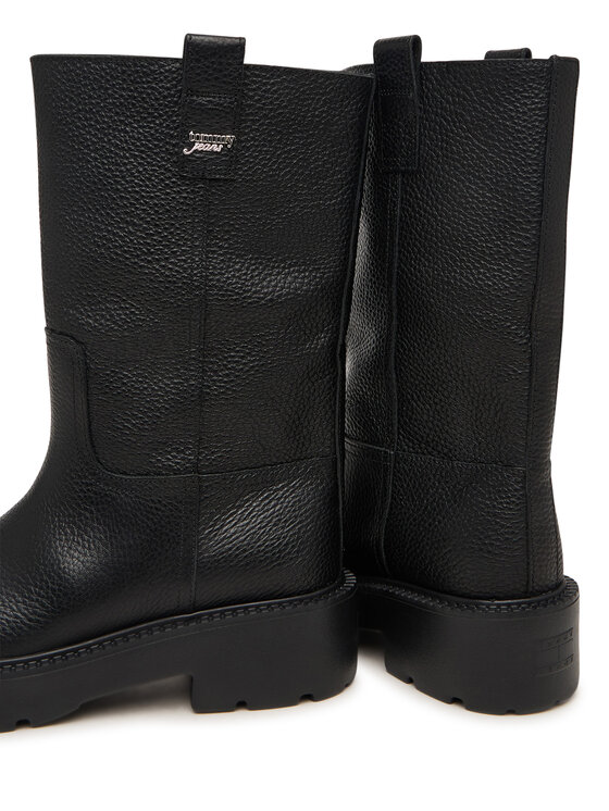 Tommy Jeans Kozaki Tommy Jeans Tjw Tubular Mid Boots EN0EN03111 Czarny