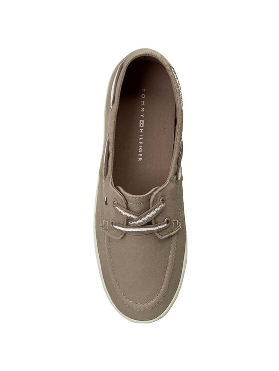 Tommy Hilfiger Teniszcipő Tommy Hilfiger Victoria 11D FW56820835 Bézs