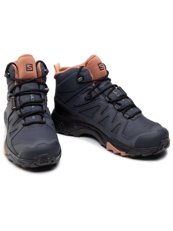 Salomon Trekingová obuv Salomon X Ultra 4 Mid Gtx W GORE-TEX 412956 20 V0 Šedá