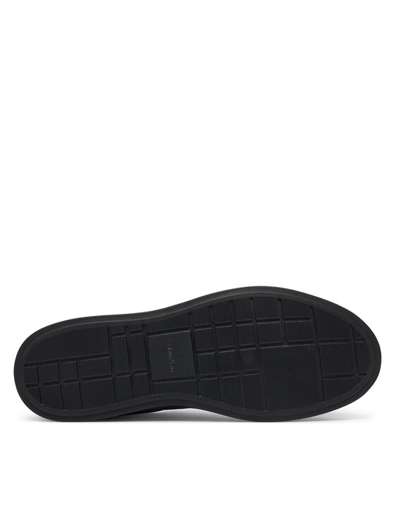 Calvin Klein Sneakers Calvin Klein Low Pro Cups Wingt Text Lth Sue HW0HW03226 Negru