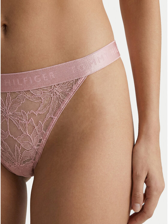 Tommy Hilfiger Tommy Hilfiger Tangas UW0UW06267 Rosa