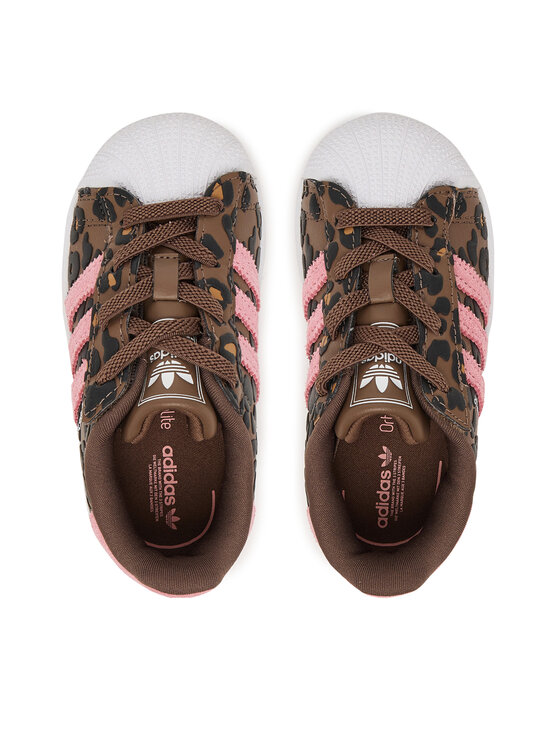adidas Снікерcи adidas Superstar II Comfort Closure Elastic Lace KK2125 Коричневий