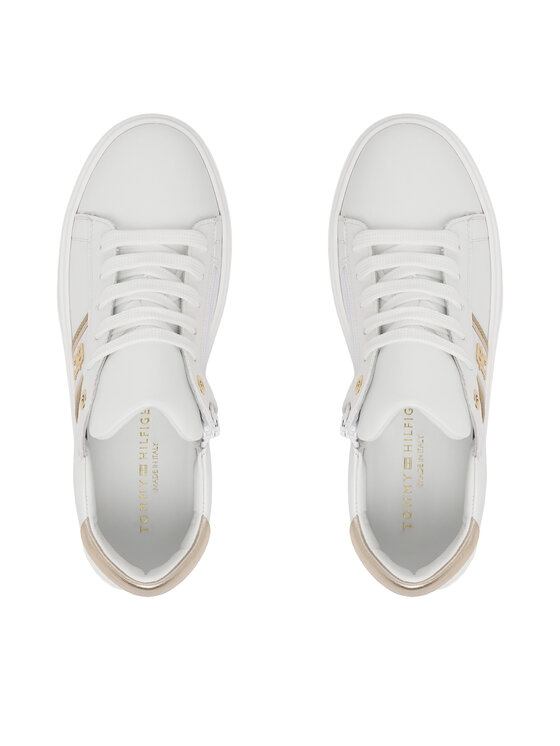 Tommy Hilfiger Snīkeri Tommy Hilfiger T4A9-34421-1281 S Balts