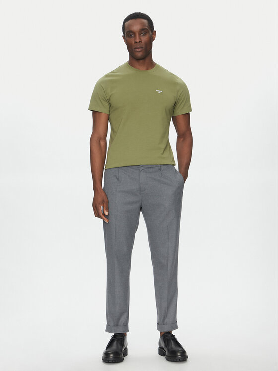 Barbour Barbour Футболка Essential Sports MTS0331OL39 Зелений Tailored Fit