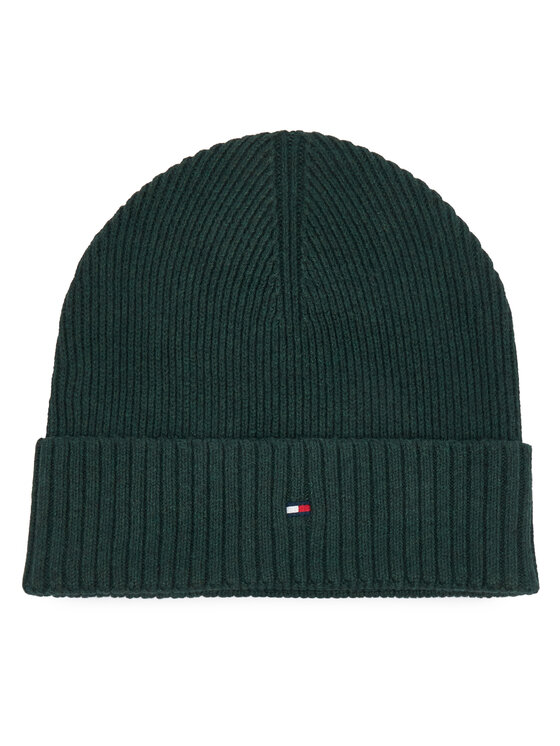 Tommy Hilfiger Čiapka Tommy Hilfiger Flag AM0AM12796 Tmavo zelená