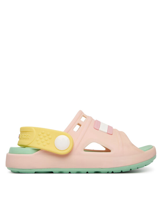 Tommy Hilfiger Sandály Tommy Hilfiger T3AF-34319-0083 M Růžová