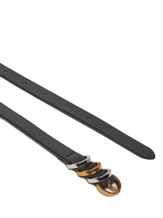 PINKO Dámsky opasok PINKO Cerise H1.5 Belt 20251 PLT01 104587 A2BA Čierna