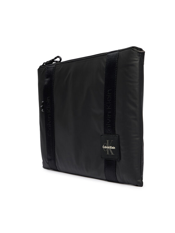 Calvin Klein Custodia per PC Calvin Klein Rubberized Laptop Sleeve W/ Hand LV04D1294G Nero