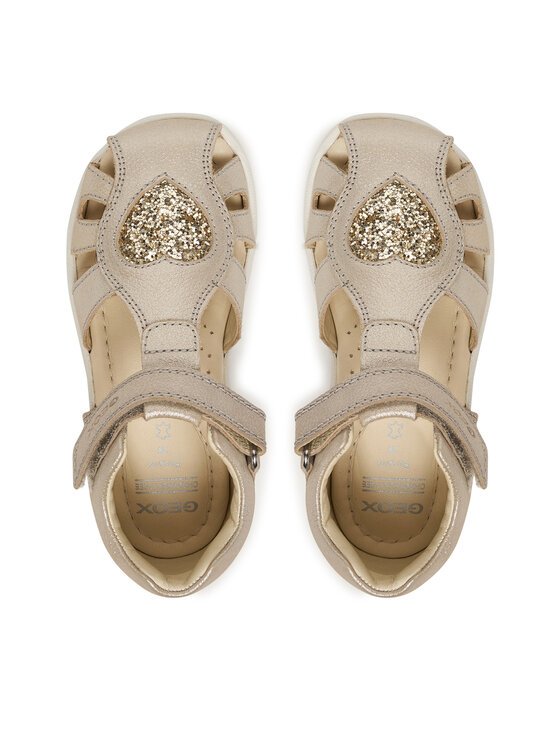 Geox Sandály Geox B Sandal Macchia Gir B654WA 0MAEW C0262 Béžová