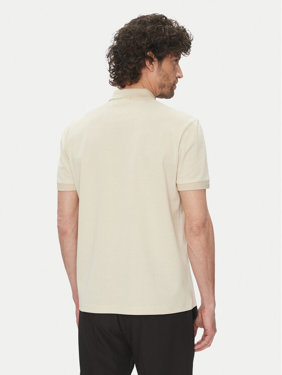 BOSS BOSS Поло Philix Pima 50538177 Бежевий Regular Fit
