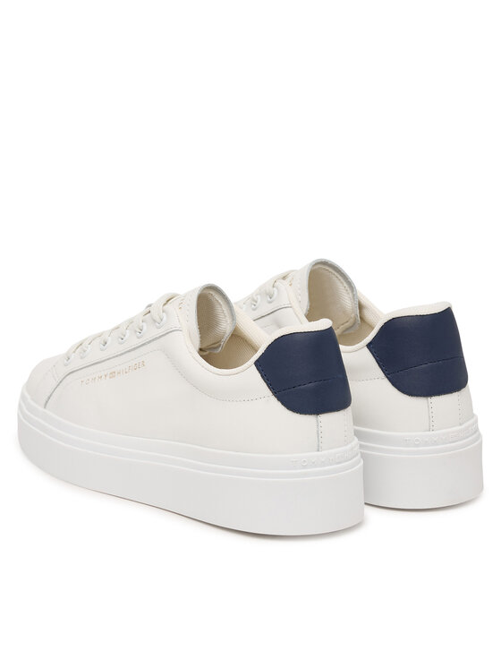 Tommy Hilfiger Sneakers Tommy Hilfiger Chic Cupsole FW0FW09107 Écru