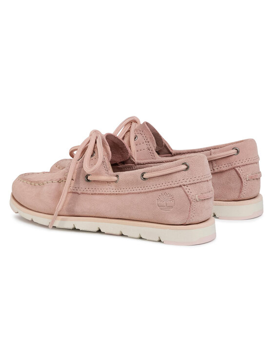 Timberland Mokasíny Timberland Camden Falls Suede Boat TB0A1P836621 Růžová