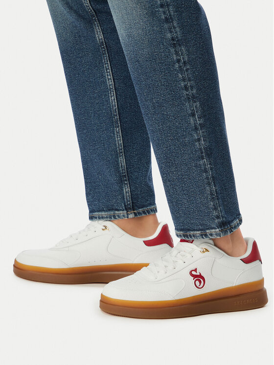 Skechers Снікерcи Skechers Snoop Dogg Courtside Urban 251200/WRD Білий