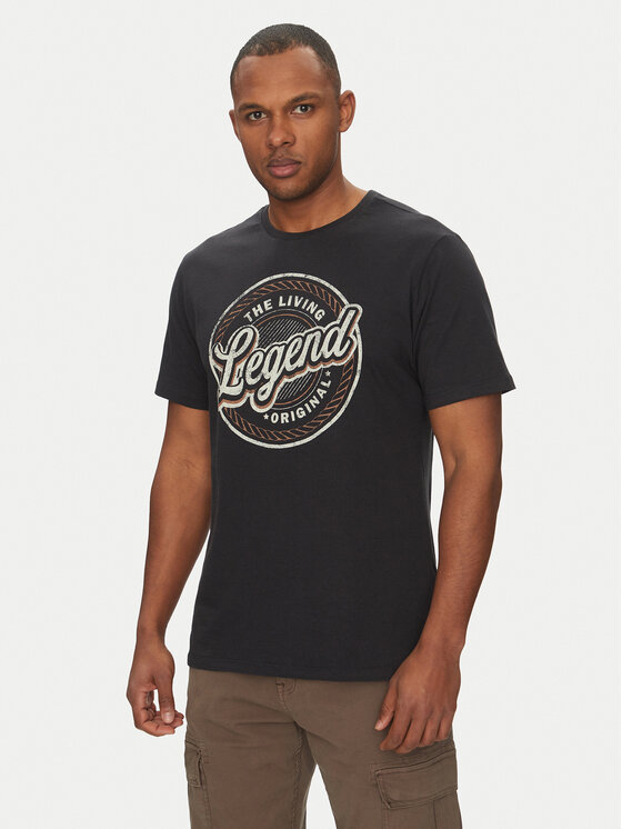 Blend Blend Camiseta 20717760 Negro Regular Fit