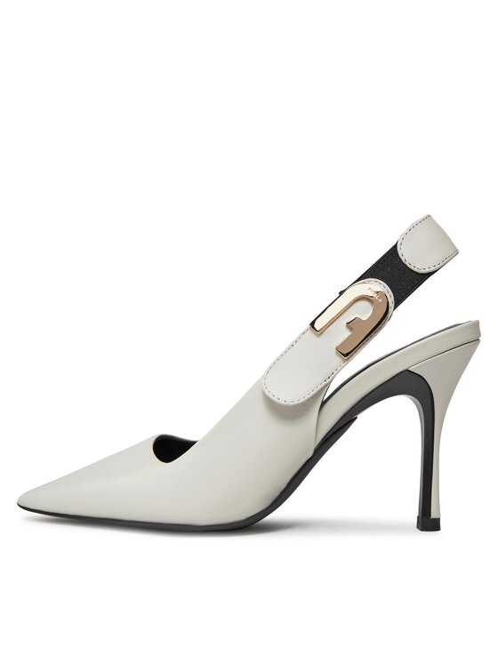 Furla Szandál Furla Sign Slingback T.90 YG05SGN-BX2681-1843S-90293900 Ekru