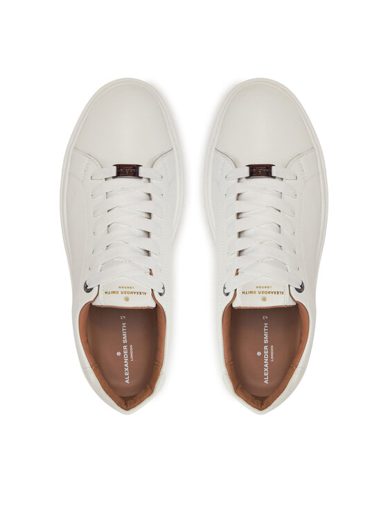 Alexander Smith Sneakersy Alexander Smith London Man 9064 Biela