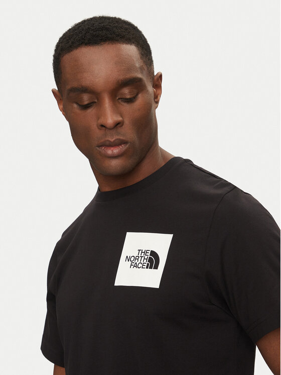 The North Face The North Face Póló Fine NF0A8A6M Fekete Regular Fit