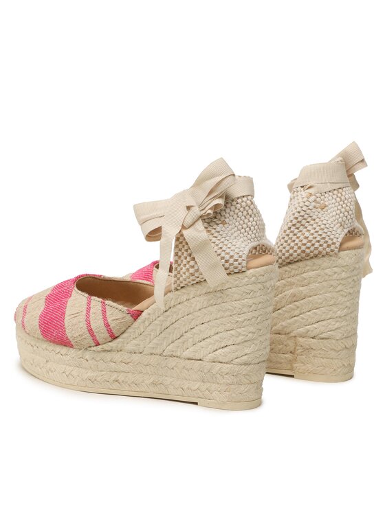 Manebi Еспадрильї Manebi Wedge Espadrilles G 4.5 Wv Бежевий