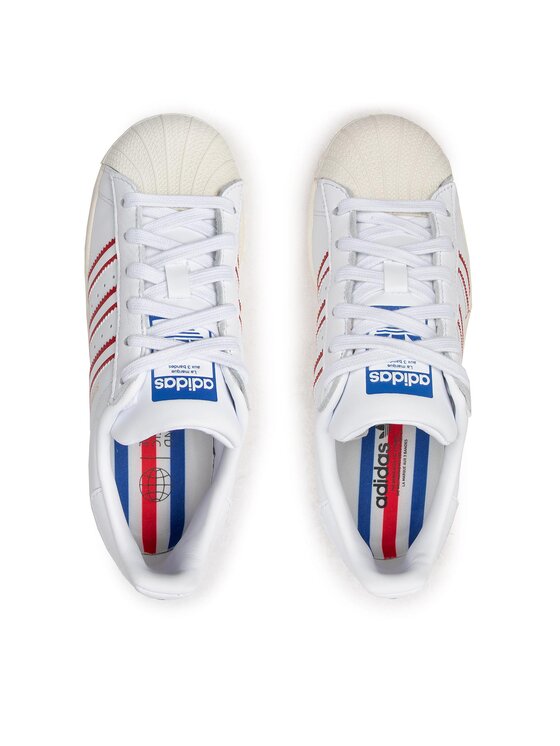 adidas gazelle silver green womens adidas Men's Superstar Shoes White Red / 11 main image 1
