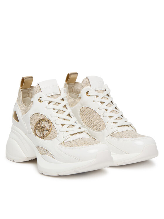 MICHAEL Michael Kors Sneakersy MICHAEL Michael Kors Zuma 43S5ZUFP3D Złoty