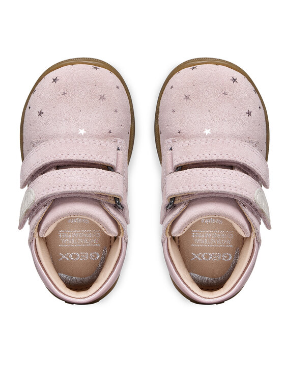 Geox Gležnjarji Geox B Macchia Girl B164PC 0BSNF C8014 Roza