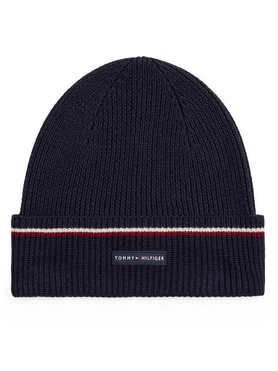 Tommy Hilfiger Cepure Tommy Hilfiger AM0AM13587 Tumši zils