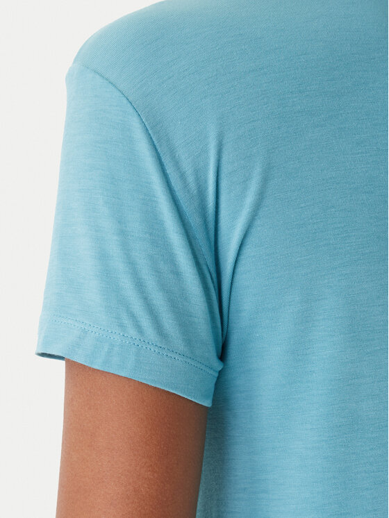 Emporio Armani Emporio Armani Camiseta EW000408 AF19024 U9163 Turquesa Regular Fit